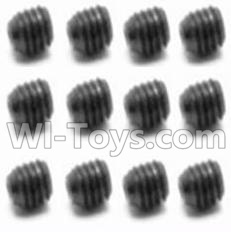 HBX 12813 Screw Parts-Set Screw-3X3mm(12PCS) Parts-S016,1/12 HaiBoXing HBX 12813 Survivor MT RC Car Parts