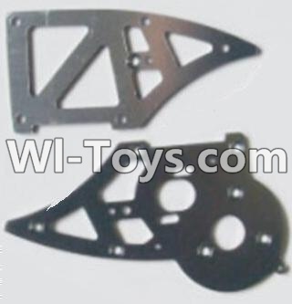 HBX 12881 Aluminum Alloy Chassis Side Plates B Parts-12211,HaiBoXing HBX 12881 VORTEX RC Car Parts