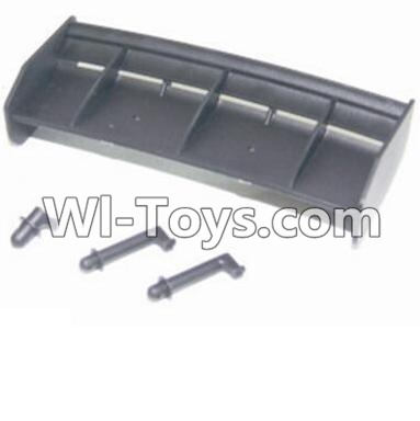 HBX 12881 Tail wing & Column for the Car canopy Parts-12013,HaiBoXing HBX 12881 VORTEX RC Car Parts
