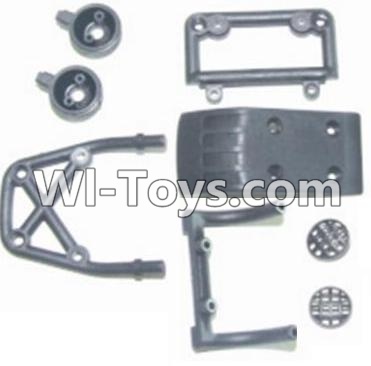 HBX 12881 Front bottom seat Assembly & Light cover & Front upper seat Parts-12014,HaiBoXing HBX 12881 VORTEX RC Car Parts