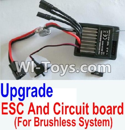 HBX 12881 Upgrade Brushless ESC and Circuit board Parts-12216,HaiBoXing HBX 12881 VORTEX RC Car Parts