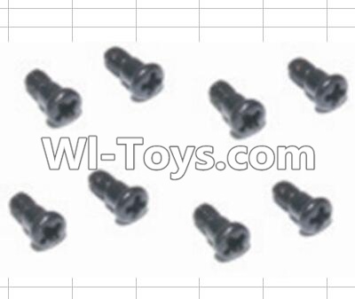 HBX 12881 Steering Hub Step Screws(8pcs) Parts-16014,HaiBoXing HBX 12881 VORTEX RC Car Parts