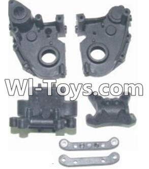 HBX 12882P ONSLAUGHT Gear Case & Suspension Mount Parts-12005P,HaiBoXing HBX 12882P ONSLAUGHT RC Car Parts