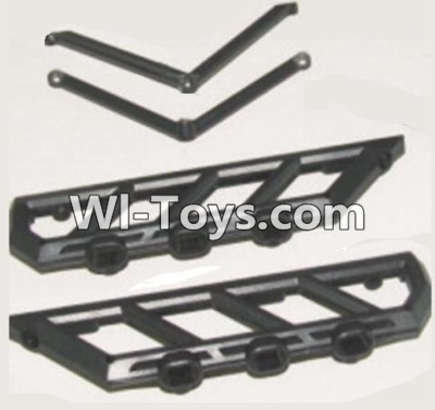 HBX 12882P ONSLAUGHT Side plate bracket Parts-12051,HaiBoXing HBX 12882P ONSLAUGHT RC Car Parts