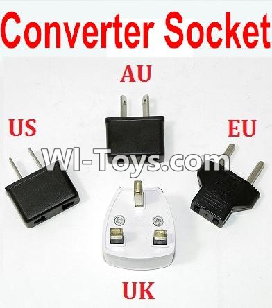 HBX 12882P ONSLAUGHT Standard Adapter Universal Converter Socket(You can choose AU,US,EU,UK Version) Parts-,HaiBoXing HBX 12882P ONSLAUGHT RC Car Parts