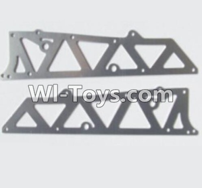 HBX 12883 Aluminum Alloy Chassis Side Plates A Parts-12210,HBX 12883P Car Parts