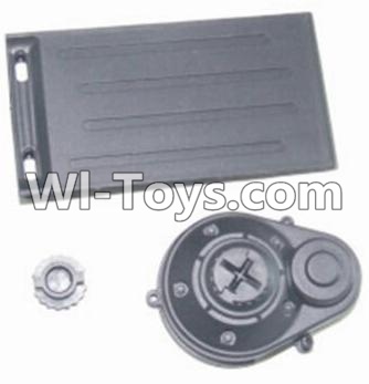 HBX 12883 Battery Door & Motor Gear Cover Parts-12012,HBX 12883P Car Parts