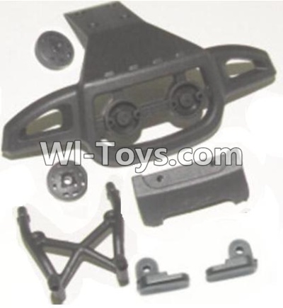 HBX 12883 Front or Rear Anti-collision frame Parts-12053,HBX 12883P Car Parts