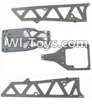 HBX 12885 Iron Hammer Front side panel & motor cover & upper Steering seat Parts-12002P,HaiBoxing HBX 12885 Iron Hammer RC Car Spare Parts