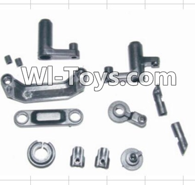HBX 12885 Iron Hammer Steering Assembly & Servo Saver Assembly & Battery Door Block,Battery Door Lock Parts-12009P,HaiBoxing HBX 12885 Iron Hammer RC Car Spare Parts