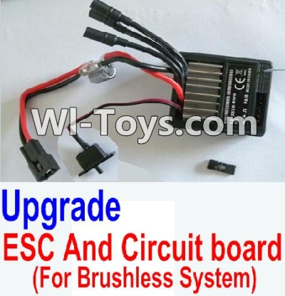 HBX 12885 Iron Hammer Upgrade Brushless ESC and Circuit board Parts-12216,HaiBoxing HBX 12885 Iron Hammer RC Car Spare Parts