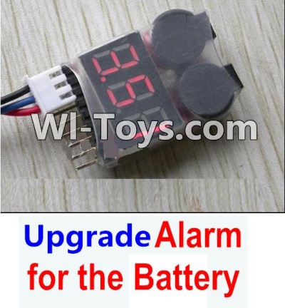 HBX 12885 Iron Hammer Upgrade Alarm for the Battery,Can test whether your battery has enouth power Parts-,HaiBoxing HBX 12885 Iron Hammer RC Car Spare Parts