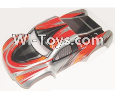 HBX 12885 Iron Hammer Car canopy,Shell cover-Red Parts-12090,HaiBoxing HBX 12885 Iron Hammer RC Car Spare Parts