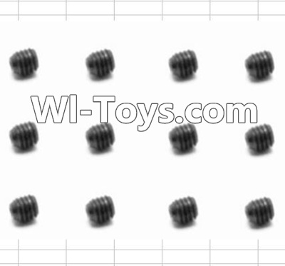 HBX 12885 Iron Hammer Set Screw(12pcs)-3X3mm Parts-S016,HaiBoxing HBX 12885 Iron Hammer RC Car Spare Parts