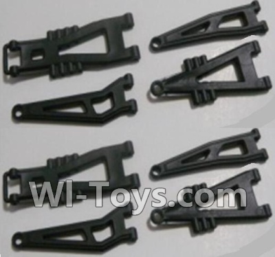 HBX 12891 Front And Rear Suspension Arms,Front And Rear Swing Arm(Total 8PCS) 12603,1/12 HaiBoXing HBX 12891 Dune ThunderRC Truck Parts