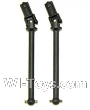 HBX 12891 Front Drive shaft,Front dog bone(2pcs) Parts,1/12 HaiBoXing HBX 12891 Dune ThunderRC Truck Parts