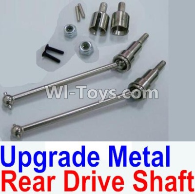 HaiBoXing 12891 Parts-05-06 12711C Upgrade Metal Rear CVD Shaft & nuts & screws & wheel pins & Metal Differential Cup-(Total For Rear Car),HBX 12891 Car Parts,HaiBoXing 12891 RC Truck Spare parts Accessories,1:12 4WD High Speed Buggy Parts