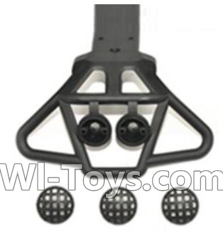 HBX 12891 Dune Thunder Front shockproof board,Front Shock Absorbers board(For Big truck) Parts,1/12 HaiBoXing HBX 12891 Dune ThunderRC Truck Parts