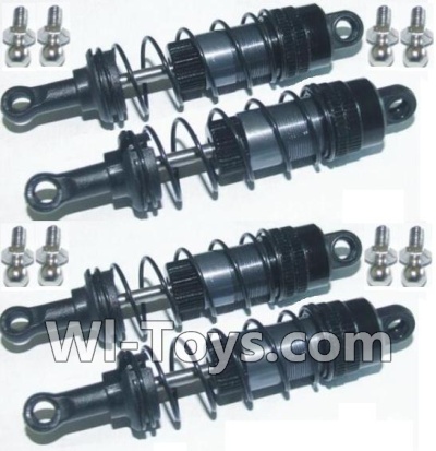 HBX 12891 Dune Thunder Upgrade Metal Front and Rear Aluminium shock set(Total 4pcs) 12203BT,1/12 HaiBoXing HBX 12891 Dune ThunderRC Truck Parts