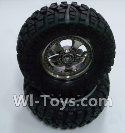 HBX 12891 Dune Thunder Wheels Complete(2PCS) 12662,1/12 HaiBoXing HBX 12891 Dune ThunderRC Truck Parts