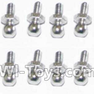 HBX 12891 Dune Thunder Ball Studs(8pcs) H013,1/12 HaiBoXing HBX 12891 Dune ThunderRC Truck Parts
