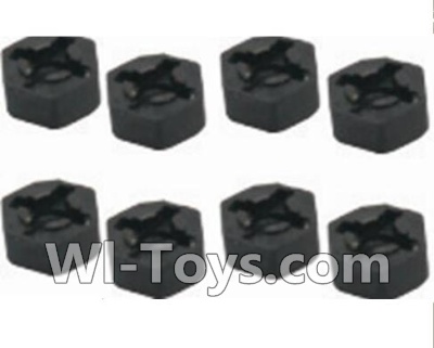 HBX 12891 Dune Thunder Hexagon Wheel Seat(4pcs) 12010,1/12 HaiBoXing HBX 12891 Dune ThunderRC Truck Parts