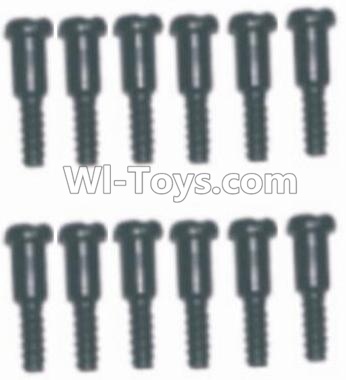 HBX 12891 Dune Thunder Step Screws-3.5X4.5mm-3X4.6mm(12PCS) S152,1/12 HaiBoXing HBX 12891 Dune ThunderRC Truck Parts
