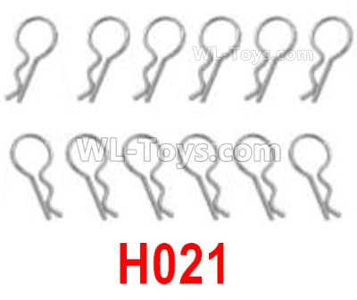 HBX 12895 R-Clips for the Body shell cover. The replace accessories number is H021