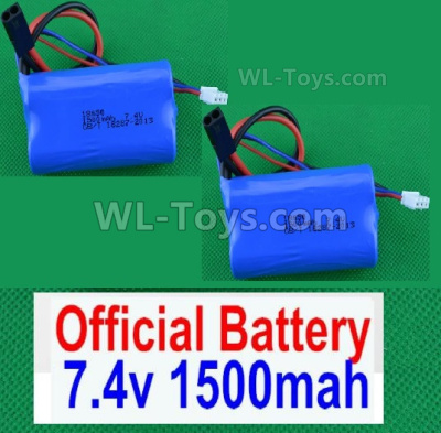 HBX 12895 Lipo Batteries Packs. total 2pcs. 7.4V 1500MAH Lipo Battery. The replace accessories number is 12225