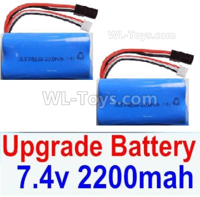 HBX 12895 TRANSIT Parts-Upgrade Lipo Batteries Packs. total 2pcs. 7.4V 22000MAH Lipo Battery. The replace accessories number is 12225