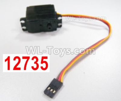 HBX 12895 Servo for the switching running speed. it includes the servo Arms. The replace accessories number is 12735