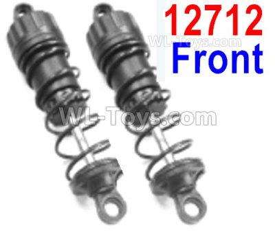 HBX 12895 Front Oil Filled Shock Absorbers. Total 2 set. The replace accessories number is 12712