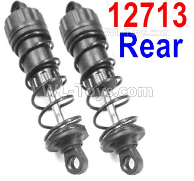 HBX 12895 Rear Oil Filled Shock Absorbers. Total 2 set. The replace accessories number is 12713