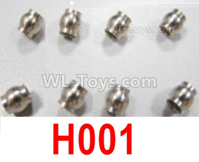 HBX 12895 4.8 Shock Ball . The Inner diameter is 4.8mm. The replace accessories number is H001