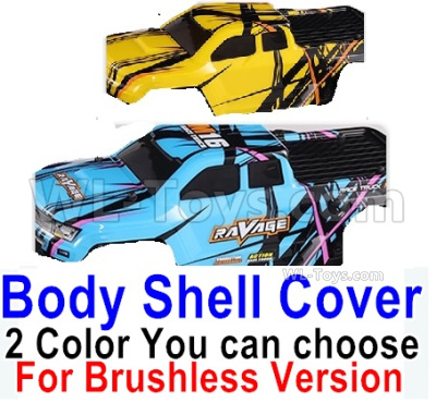 HBX 16889 Body Shell Cover-1pcs-2 Color you can choose(For Brushless Version),HaiBoXing HBX 16889 Parts,HBX 1/16 Car Parts