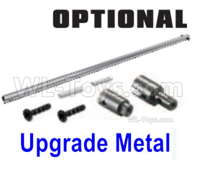 HBX 16889 Upgade Metal Heavy Duty Center Drive Shaft+Outdrive Cups+Pins+Screws (suited for metal spur gear version)-M16101,HaiBoXing HBX 16889 Parts,HBX 1/16 Car Parts