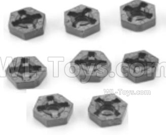 HBX 16889 Wheel Hex Seat-8pcs-12010,HaiBoXing HBX 16889 Parts,HBX 1/16 Car Parts
