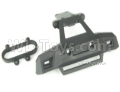 HBX 16889 Front Bumper Assembly-M16004,HaiBoXing HBX 16889 Parts,HBX 1/16 Car Parts