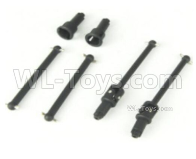 HBX 16889 Drive Shafts-(Front and Rear)-M16015,HaiBoXing HBX 16889 Parts,HBX 1/16 Car Parts