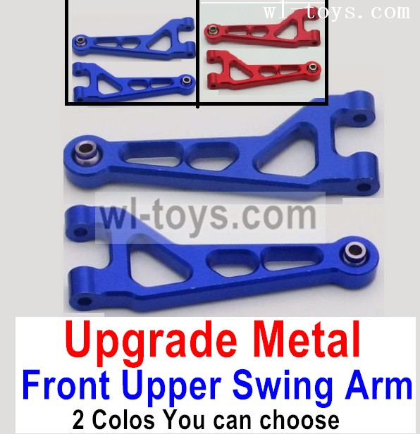 HBX 16889 Upgrade Metal Front Upper Swing Arm.M16007.Total 2pcs,2 Color you can choose.HaiBoXing HBX 16889 Upgrade Parts,HBX 1/16 Car Upgrade Accessories