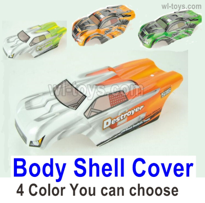 HBX 16890 DESTROYER Parts Body Shell Cover.M16066,M16067,M16075,M16076.Total 1pcs.4 Color you can choose.