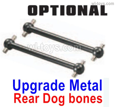 HBX 16890 DESTROYER M16106 Parts Upgrade Metal Rear Dog bones.Rgear Drive shaft.