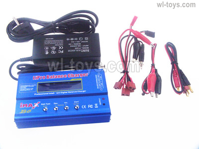 HBX 16890 DESTROYER Parts Upgrade B6 Balance charger and Power Charger unit.It Can Charge 2S 7.4v or 3S 11.1V Battery.