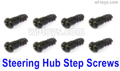 HBX 16890 DESTROYER Parts 16014 Steering Hub Step Screws,total 8pcs.
