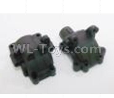 HBX Rampage Diff. Gearbox Housing Parts,HaiBoXing 18858 RC Car Spare Parts 1/18