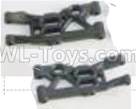 HBX Rampage Front Lower Supension Arms,Front lower Swing Arms(2pcs) Parts,HaiBoXing 18858 RC Car Spare Parts 1/18