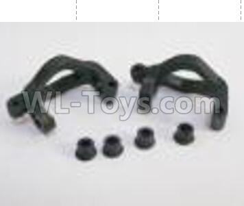 HaiBoXing HBX 18858 Front Hub Carriers(Left and Right),C shape seat(2pcs) Parts,HaiBoXing 18858 RC Car Spare Parts 1/18