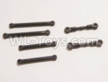 HaiBoXing HBX 18858 Front and Rear Upper Link rod+Steering Link rod Parts,HaiBoXing 18858 RC Car Spare Parts 1/18