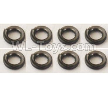 HaiBoXing HBX 18857 Spring Pads-φ2.5X4.4X0.9mm(8pcs) Parts,HaiBoXing 18857 RC Car Spare Parts 1/18