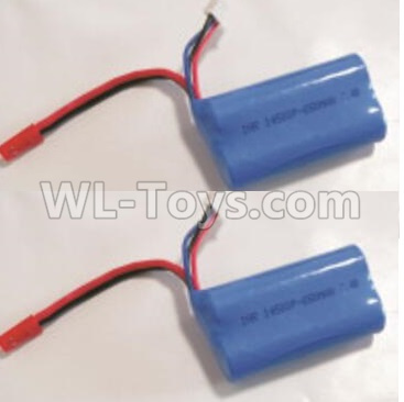 HaiBoXing HBX 18858 Battery7.4V 650MAH Battery(2pcs) Parts,HaiBoXing 18858 RC Car Spare Parts 1/18